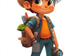 draw 2d game character or 2d game character