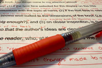 copyedit your romance manuscript, fiction, or fanfiction