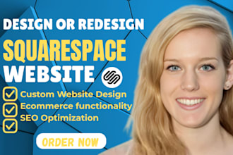 build squarespace website design, redesign squarespace website development