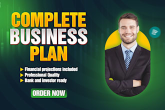create a business plan and financial model for startups