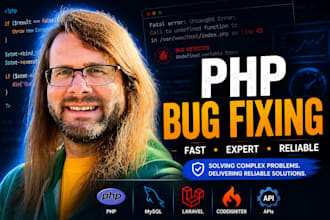 fix a PHP and mysql error on your website