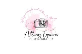 design a unique photography watermark or signature logo