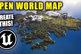 design stunning ue5 levels, maps and environments
