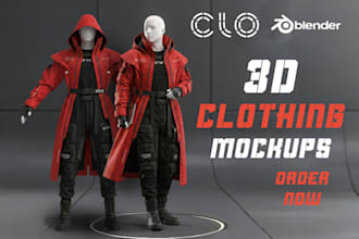 design 3d clothing and animation in clo3d
