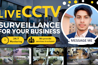 provide 24 7 cctv monitoring and video surveillance service