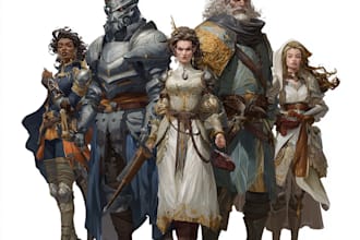 design dnd party and fantasy