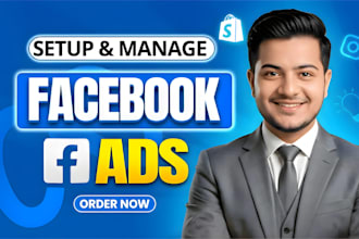 be shopify meta ads expert, run shopify facebook ads campaigns, instagram ads