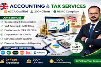 file UK annual accounts vat and tax returns to hmrc
