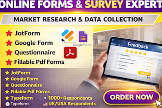 fill online survey form via jotform google form questionnaire polls respondent