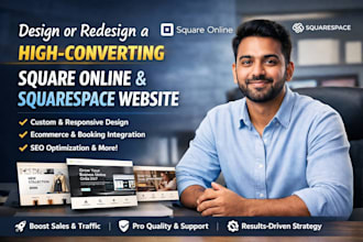 build square website redesign squarespace website squareonline ecommerce store