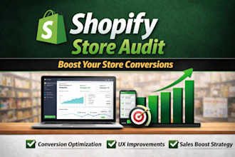 do shopify store conversion audit to boost sales and improve user experience