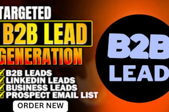 do b2b lead generation any industry, linkedin lead gen