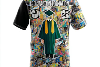 design awesome graduation t shirt design for graduation party