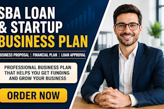 sba loan business plan startups business proposal financial plan loan approval