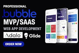 build bubble io website, bubble mvp, bubble saas  bubble io developer