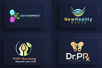 design a clean and minimalist medical logo design