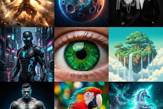 create unique ai artworks, fully customized with professional expertise