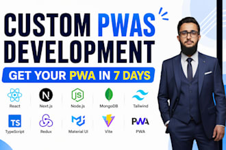 build a progressive web app pwa using react js or next js