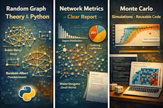 explain key concepts of  random graphs theory