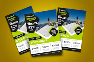 customize a professional flyer design for your business