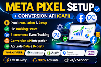 setup meta facebook pixel and conversion tracking