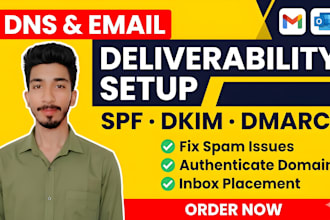 fix spf dkim dmarc dns records for cold email inbox delivery