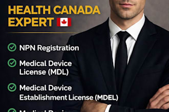 get npn, mdl, mdel approved by health canada expert