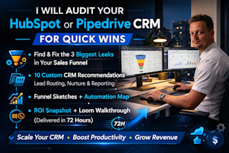 audit your pipedrive hubspot or zoho crm for data health and accuracy