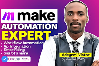 setup make com made com automation make com expert make com fix make com