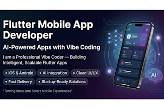 be your professional vibe coder for flutter mobile apps