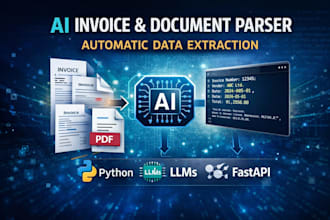 build an ai app to extract structured data from invoices, pdfs, and do