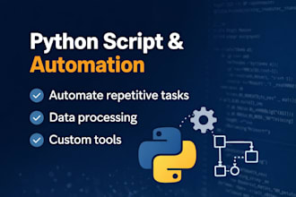 create a small python script or automation tool