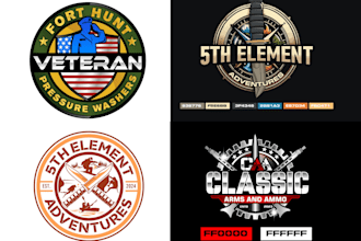 design modern tactical and military army logo badge patch