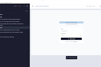 write cypress e2e automation tests for your web app