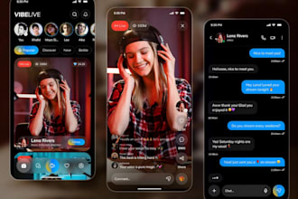 develop live streaming app video streaming website music app and tiktok clone