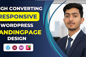 modern responsive landing pages for businesses and startups