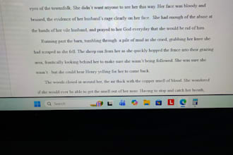 proofreader your story for you