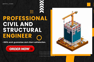 do civil engineering projects, structural engineering design and analysis
