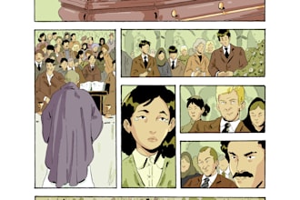 draw a comic panel for you