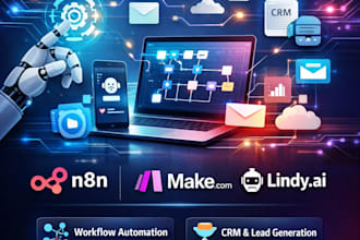 do ai powered automation using n8n make com lindy ai