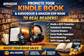 do amazon kdp book promotion and kindle book marketing to real readers