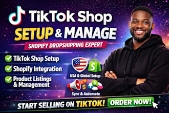 tik tok shop setup tik tok shop affiliate usa tiktok shop manager expert