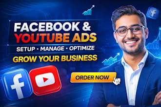 facebook and youtube ads campaign to promote your business