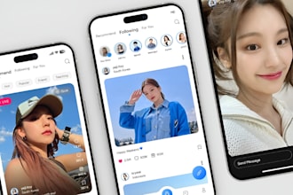 develop interactive live streaming app music app video app with virtual gifts