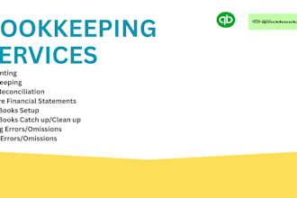 do bookkeeping and catch up in quickbooks