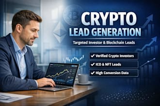 provide crypto leads, forex leads and targeted investor email list