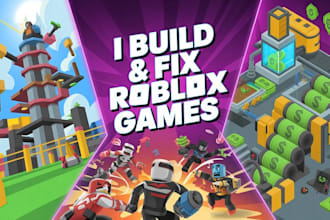 fix or build your roblox obby, tycoon, full game