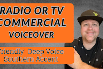 record a radio or TV commercial