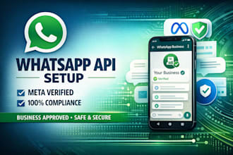 set up whatsapp business API with meta verification and compliance