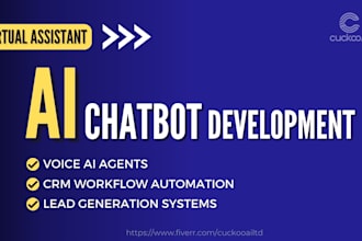 build ai chatbots and virtual assistants to automate customer support